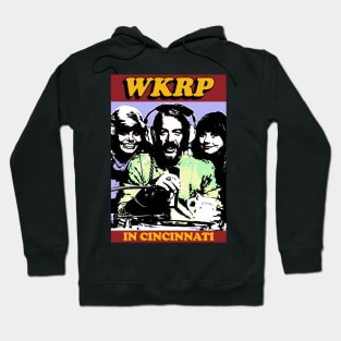 pop art wkrp in cincinnati radio station Hoodie